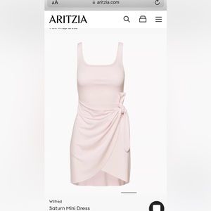 Aritzia Saturn Mini Dress Size M
